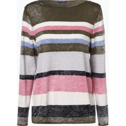 Samoon - Sweter damski, zielony. Zielone swetry damskie marki SAMOON, xl, w paski, vintage, bez rękawów, bez kaptura. Za 329,95 zł.