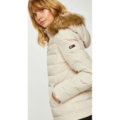 Tommy Jeans - Kurtka. Szare bomberki damskie Tommy Jeans, l, z jeansu. Za 799,90 zł.