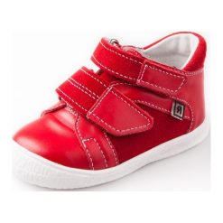 RAK dziewczęce buty Laura 0207-1 26 czerwone. Czerwone buty dziewczęce trekkingowe RAK, ze skóry. Za 169,00 zł.