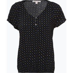 Esprit Casual - Bluzka damska, czarny. Czarne bluzki damskie marki Esprit Casual, bez wzorów, casualowe, bez kołnierzyka, bez rękawów. Za 119,95 zł.