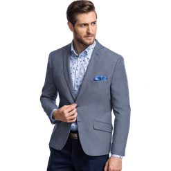 Marynarka LEONARDO MANS000133. Marynarki męskie Giacomo Conti, m, bez wzorów, z bawełny. Za 499,00 zł.