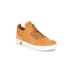 Buty Timberland AMHERST HIGH TOP CHUKKA. Brązowe trampki męskie Timberland, bez wzorów, bez zapięcia. Za 433,30 zł.