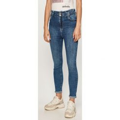 Tally Weijl - Jeansy. Niebieskie jeansy damskie TALLY WEIJL, z podwyższonym stanem. Za 129,90 zł.