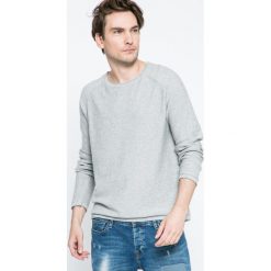 Broadway - Sweter. Szare swetry klasyczne męskie marki Broadway, l, z bawełny, z okrągłym kołnierzem. W wyprzedaży za 49,90 zł.
