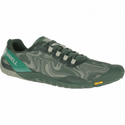 Merrell Buty turystyczne Vapor Glove 4 (J066289) 43,5 zielone. Zielone buty trekkingowe męskie Merrell, bez zapięcia. Za 449,00 zł.