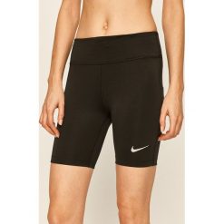 Nike - Szorty. Czarne spodenki sportowe damskie Nike, m, bez wzorów, z elastanu, sportowe. Za 149,90 zł.