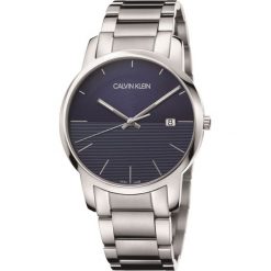 Calvin Klein City Zegarek Srebrny. Szare zegarki męskie Calvin Klein, srebrne. Za 1239,95 zł.