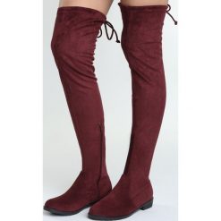 Buty zimowe damskie: Czerwone Kozaki Repeat