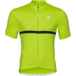 Odlo Koszulka rowerowa Shirt s/s full zip Fujin C/O zielona r. M (411262/40191). Koszulki sportowe męskie Odlo, m. Za 141,75 zł.