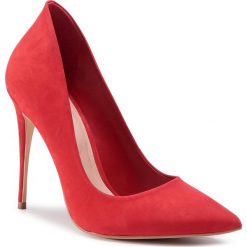 Szpilki ALDO - Cassedy 55871022 600. Czerwone półbuty damskie ALDO, bez wzorów, ze skóry ekologicznej, eleganckie, bez obcasa, na obcasie, bez zapięcia. W wyprzedaży za 279,00 zł.