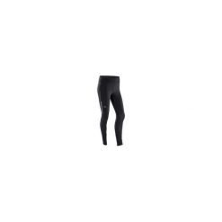 Legginsy do biegania RUN WARM damskie. Czarne legginsy sportowe damskie KALENJI, xs, bez wzorów, z elastanu, do biegania. Za 49,99 zł.