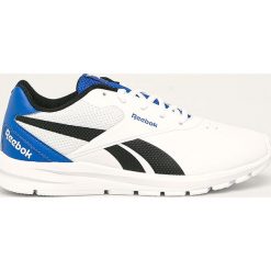 Reebok Classic - Buty dziecięce Rush Runner 2.0 Sy. Białe trampki chłopięce Reebok Classic, bez wzorów, z gumy, sportowe, na sznurówki. Za 129,90 zł.