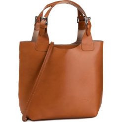 Torebka CREOLE - RBI117 Koniak 1. Pomarańczowe torebki klasyczne damskie Creole, bez wzorów, ze skóry, eleganckie, bez dodatków. Za 299,00 zł.