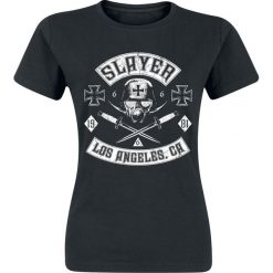 Slayer Tribe Koszulka damska czarny. Czarne bluzki damskie marki Slayer, xl. Za 74,90 zł.