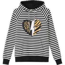Bluzy rozpinane damskie: Bluza Glossi Black&white stripes