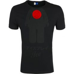T- shirt Ice Play By ICEBERG. Czarne t-shirty męskie ICE PLAY BY ICEBERG, m, bez wzorów, z bawełny, z włoskim kołnierzykiem. Za 169,00 zł.