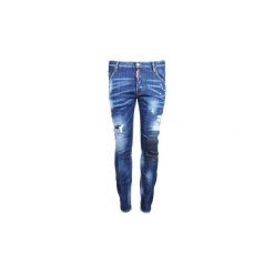 Jeansy slim fit Dsquared -. Niebieskie jeansy męskie Dsquared, m, bez wzorów. Za 1299,00 zł.