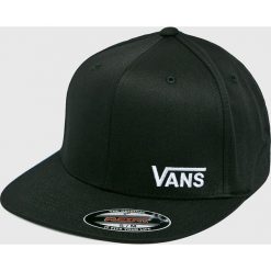 Vans - Czapka. Czarne czapki męskie Vans, bez wzorów, z elastanu. W wyprzedaży za 89,90 zł.