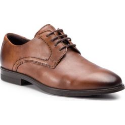 Półbuty ECCO - Melbourne 62163401112 Amber. Pomarańczowe buty wizytowe męskie ecco, bez wzorów, ze skóry, eleganckie, bez zapięcia. W wyprzedaży za 369,00 zł.