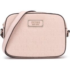 Guess Kamryn Cross body bag Różowy. Różowe torebki klasyczne damskie Guess, w paski, z materiału, bez dodatków. Za 390,95 zł.