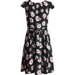 Sukienki: Dorothy Perkins Petite BILLIE BLOSSOM FLORAL SPOT DRESS Sukienka letnia black