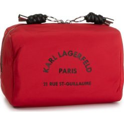 Kosmetyczka KARL LAGERFELD - 96KW3218 Red. Czerwone kosmetyczki męskie KARL LAGERFELD, bez wzorów, z tkaniny. Za 419,00 zł.