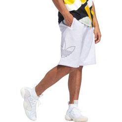 Adidas Originals Outline Szorty Biały Szary. Szare spodenki i szorty męskie adidas Originals, s, bez wzorów, z bawełny. Za 149,95 zł.