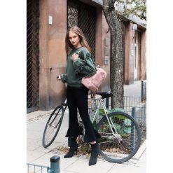 Bluzy damskie: Ciemnzielona Bluza Got Lost