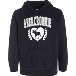 Abercrombie & Fitch SHINE POPOVER Bluza z kapturem navy. Niebieskie bluzy chłopięce marki Abercrombie & Fitch, z bawełny, z kapturem. W wyprzedaży za 159,20 zł.