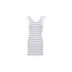 Sukienki krótkie Vero Moda VMABHY. Białe sukienki damskie marki Vero Moda, s, bez wzorów, bez kołnierzyka, z krótkim rękawem, krótkie, mini. Za 143,20 zł.