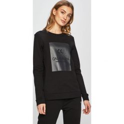 Calvin Klein Performance - Bluza. Szare bluzy damskie Calvin Klein Performance, s, z nadrukiem, z bawełny, bez rękawów, bez kaptura. Za 349,90 zł.