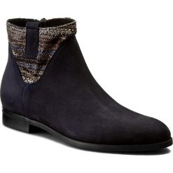 Botki SERGIO BARDI - Aurelia FW127285717BM 607. Niebieskie botki damskie na obcasie marki Sergio Bardi, z materiału, eleganckie. W wyprzedaży za 209,00 zł.