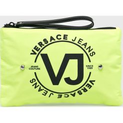 Versace Jeans - Kosmetyczka. Żółte kosmetyczki damskie Versace Jeans, bez wzorów, z poliesteru. W wyprzedaży za 99,90 zł.