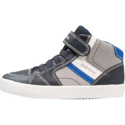Geox GISLI BOY Tenisówki i Trampki wysokie navy/grey. Niebieskie trampki chłopięce Geox, z materiału. Za 269,00 zł.