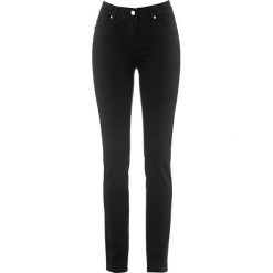 Dżinsy "megastretch" bonprix czarny "stone". Czarne jeansy damskie bonprix, z jeansu. Za 99,99 zł.