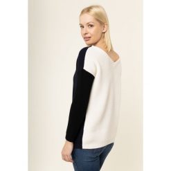 Sweter Weekend Max Mara 53662499. Niebieskie swetry damskie Weekend Max Mara, m, bez wzorów, z bawełny, klasyczne, bez rękawów, bez kaptura. W wyprzedaży za 419,00 zł.