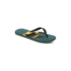 Japonki DC Shoes Spray Graffik - Chanclas. Zielone klapki męskie marki DC Shoes, bez wzorów. Za 88,35 zł.