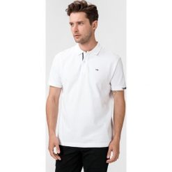 Tommy Jeans Polo Koszulka Biały. Białe podkoszulki męskie Tommy Jeans, xl, bez wzorów, z bawełny, bez rękawów. Za 324,95 zł.