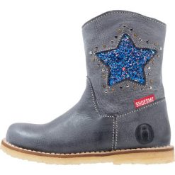 Botki damskie lity: Shoesme Botki kowbojki i motocyklowe dark blue