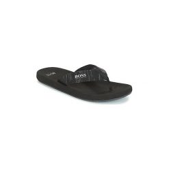 Japonki BOSS Athleisure SHORELINE. Czarne klapki męskie marki BOSS Athleisure, bez wzorów. Za 279,20 zł.