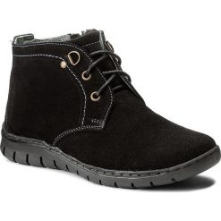 Buty zimowe damskie: Botki HELIOS – 501 Czarny W