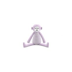 Przytulanki i maskotki: BELLYBUTTON Przytulanka Małpka white/rose striped