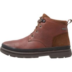 Botki męskie: Clarks RUSHWAY MID GTX Śniegowce british tan