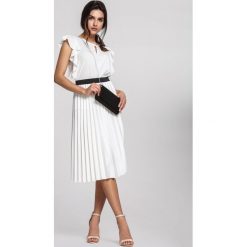 Biała Spódnica Decor. Białe spódniczki damskie other, s, bez wzorów, z dzianiny, midi. Za 69,99 zł.
