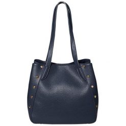 Pieces Kimberley Shopper Maritime Torebka damska Blue. Niebieskie torby damskie na zakupy Pieces, bez wzorów, bez dodatków. Za 174,00 zł.