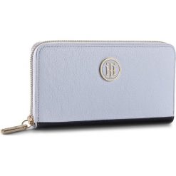 Portfele damskie: Duży Portfel Damski TOMMY HILFIGER – Th Core Lrg Za Wallet AW0AW04892 902