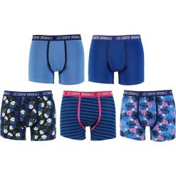 Bokserki Lee Cooper 5pack Leaves. Bokserki damskie m, w kolorowe wzory, z elastanu. Za 79,00 zł.