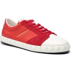 Sneakersy EMPORIO ARMANI - X4X254 XL694 A041 Multi Colors. Czerwone sneakersy męskie Emporio Armani, bez zapięcia. W wyprzedaży za 509,00 zł.