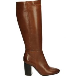 Buty zimowe damskie: Kozaki ocieplane - WAVE2300 CINN