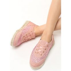 Espadryle damskie: Różowe Espadryle Secretive